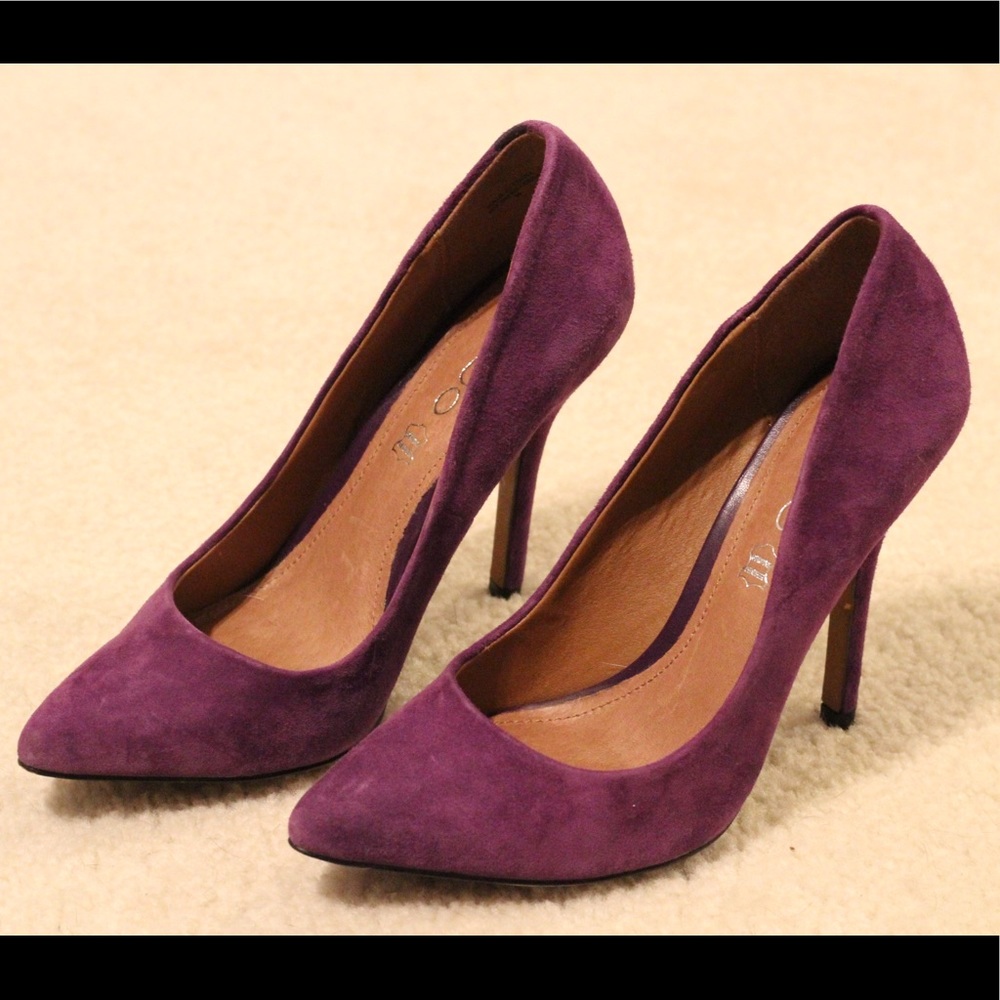 Aldo Heels - Purple Suede